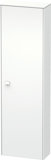 Duravit Brioso tall cabinet 177,0x52,0x24,0 cm, 1 door, right hinge, 1 wooden shelf, 3 glass shelves