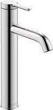 Duravit C.1 single lever basin mixer L, without pop-up waste, 136mm projection