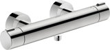 Duravit C.1 single-lever shower thermostat surface-mounted, S- connections, C142200000