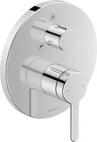 Duravit C.1 Einhebel- Wannenmischer Unterputz, runde Rosette, 2 Verbraucher, Umstellung Wanneneinlauf / Handbr...