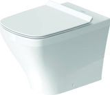 Duravit Stand-WC DuraStyle back to wall 57cm Tiefspüler, Abgang waagrecht