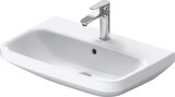 Duravit Waschtisch DuraStyle 65cm mit Überlauf, mit Hahnlochbank, 1 Hahnloch