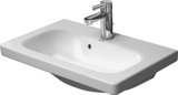 Duravit DuraStyle Möbelwaschtisch Compact 63,5cm mit Überlauf, mit Hahnlochbank, 1 Hahnloch