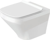 Duravit Wand-WC DuraStyle 54cm, Tiefspüler, ohne Spülrand, rimless, verdeckte Befestigung (Durafix inklusive...