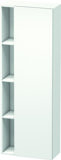 Duravit DuraStyle tall cabinet 1238, 1 revolving door, stop right, height: 1400mm, depth: 240mm