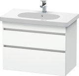 Duravit DuraStyle Waschtischunterschrank wandhängend 6484, 2 Schubkästen, 800mm, für D-Code