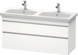 Duravit DuraStyle Waschtischunterschrank wandhängend 6498, 2 Schubkästen, 1230mm