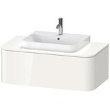 Duravit Happy D.2 Plus Waschtischunterbau für Konsole wandhängend, 1000x550 mm, 1 Auszug, für Möbelwaschti...