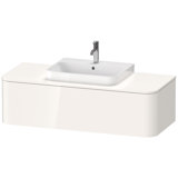 Duravit Happy D.2 Plus Waschtischunterbau für Konsole wandhängend, 1300x550 mm, 1 Auszug, für Möbelwaschti...