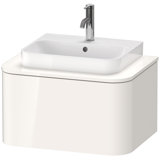 Duravit Happy D.2 Plus Waschtischunterbau für Konsole wandhängend, 650x480 mm, 1 Auszug, für Aufsatzbecken