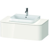 Duravit Happy D.2 Plus Waschtischunterbau für Konsole wandhängend, 1000x550 mm, 1 Auszug, für Aufsatzbecken...