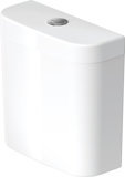 Duravit cistern Happy D.2, with IG 6L chrome, connection on the side