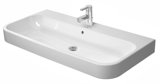 Duravit furniture washbasin Happy D.2 100cm with overflow, with tap hole bench, 1 tap hole