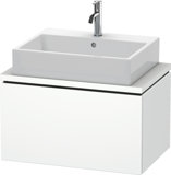 Duravit L-Cube vanity unit for console, width 720mm, depth 477mm, 1 drawer