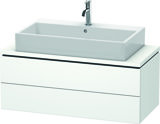 Duravit L-Cube Waschtischunterbau für Konsole, Breite 1020mm, Tiefe 477mm, 2 Schubkästen