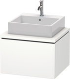 Duravit L-Cube Vanity unit for console, width 620mm, depth 547mm, 1 pull-out