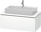 Duravit L-Cube Waschtischunterbau für Konsole Breite 1020mm, Tiefe 547mm, 1 Auszug