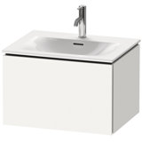 Duravit L-Cube Waschtischunterbau wandhängend LC6135, 620x481 mm, 1 Auszug, für Viu 234463