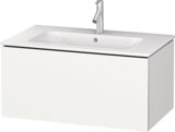 Duravit L-Cube Vanity unit wall-mounted, width 820mm, depth 481mm, 1 pull-out, suitable for 