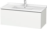 Duravit L-Cube Waschtischunterbau wandhängend, 1 Auszug, 1020mm, für Starck 3