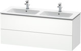 Duravit L-Cube Vanity unit wall-mounted, 2 drawers, width: 1290mm, for Me by Starck 233613