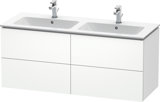 Duravit L-Cube Vanity unit wall-mounted, 4 drawers, width: 1290mm, for Me by Starck 233613