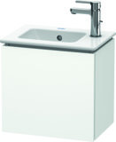 Duravit L-Cube vanity unit wall-hung, 1 door, right hand hinge, 420mm, for Me by Starck 072343