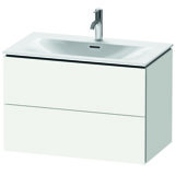 Duravit L-Cube Waschtischunterbau wandhängend LC6307, 820x481 mm, 2 Schubkästen, für Viu 234483