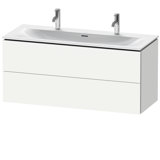 Duravit L-Cube Vanity unit wall-mounted LC6309, 1220x481 mm, 2 drawers, for Viu 234412