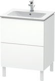 Duravit L-Cube Waschtischunterbau stehend, 2 Auszüge, Breite: 620mm, für Me by Starck 233663