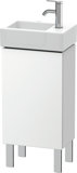 Duravit L-Cube Waschtischunterbau stehend 36,4 x 24,1 cm, 1 Tür, 1 Glasfachboden, für Vero Air 072438