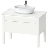 Duravit Luv vanity unit vertical LU9569, 938 x 570 mm, 1 drawer, 1 pull-out unit