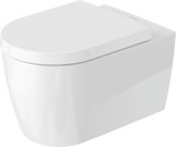 Duravit ME by Starck wall-hung WC, rimless, wash-out, Durafix included, 370 x 570 mm
