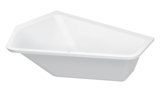 Duravit bathtub Paiova 5 corner left, 177x130cm, 700390, white