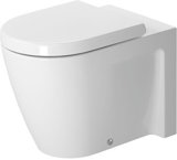 Duravit Starck 2, Stand-WC Tiefspüler, Abgang waagrecht