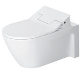 Duravit Starck 2 wall-mounted WC for SensoWash®, 253359