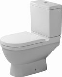 Duravit Stand WC Kombi Starck 3 65,5cm, Abgang senkrecht, weiss