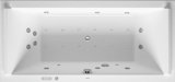 Duravit whirlpool rectangular Starck 1800x800mm built-in version or for bath panel, two back slopes, frame, wa...