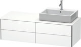 Duravit XSquare Waschtischunterbau wandhängend 140,0 x 54,8 cm, 4 Schubkästen