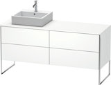 Duravit XSquare Waschtischunterbau stehend 160,0 x 54,8 cm, 4 Auszüge XS4924L