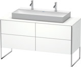 Duravit XSquare Waschtischunterbau stehend 140,0 x 54,8 cm, 4 Auszüge, für Waschtisch Vero Air  235010