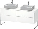 Duravit XSquare Waschtischunterbau stehend 160,0 x 54,8 cm, 4 Auszüge XS4927B