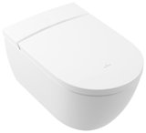 Villeroy & Boch ViClean, rimless shower toilet with toilet seat, DirectFlush, 385x 595 mm, V0E100