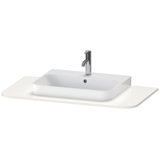 Duravit Happy D.2 Plus Console HP031E, 1000x550 mm, 1 cut-out, for washstand base HP4931, HP4941, HP4951, HP49...