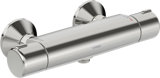 Hansa Hansamicra shower mixer, with safety device, eco function, interchanged cold/hot water connections, 5815...