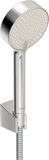 Hansa Hansabasicjet hand shower set, anti-calc technology, diameter 95 mm, eco flow, 3-jet, 44680133