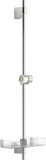 Hansa Hansabasicjet shower rod, L= 760 mm, D= 18 mm, soap dish, 44710300