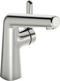 Hansa HANSADESIGNO Style basin mixer, 130mm projection, without drain set, 51922283