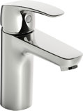 Hansa HANSAPINTO basin mixer, without drain set, projection 115 mm, 45022283