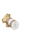 Hand-sized base body for shut-off and changeover valve Trio flush-mounted